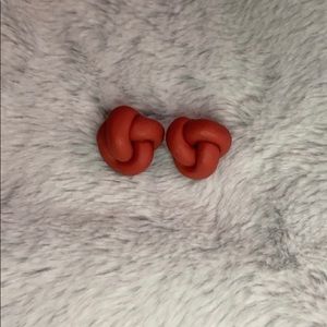 Handmade polymer clay earrings